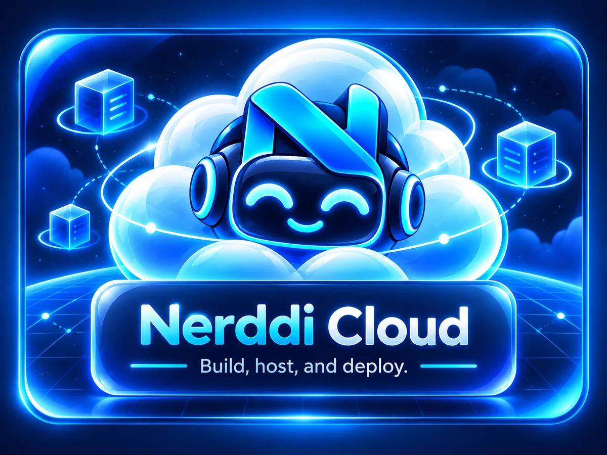 Nerddi Cloud — build, host and deploy